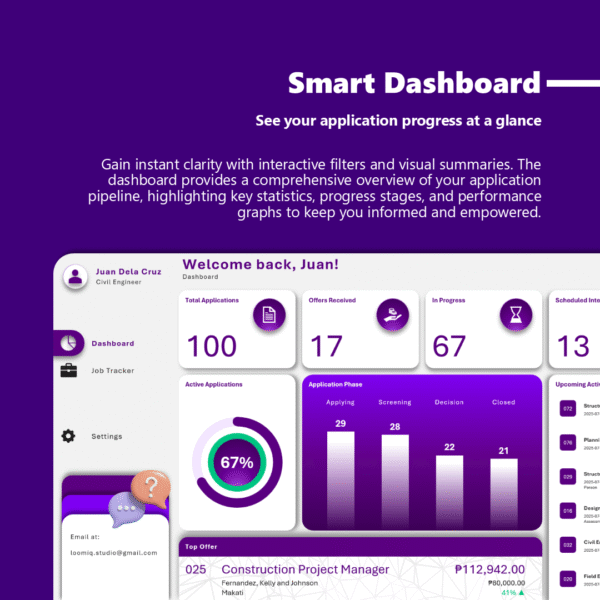 Job Application Tracker Excel Template