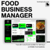 Food Business Manager Excel Dashboard