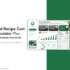 Food Recipe Cost Calculator Plus