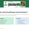 Food Recipe Cost Calculator Plus